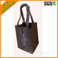 eco-friendly 4 packs non woven wine bottle bag